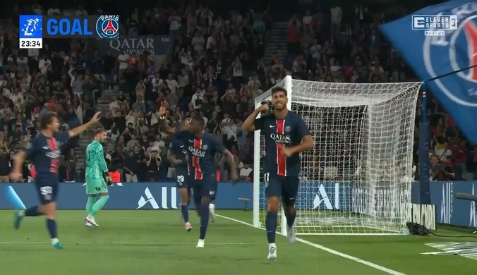 Paris Saint-Germain - Montpellier HSC 6-0. Skrót meczu. WIDEO (Eleven Sports)