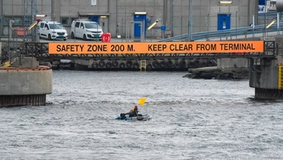 ​Aktywiści blokują terminal gazowy w Norwegii. Jest z nimi Greta Thunberg 