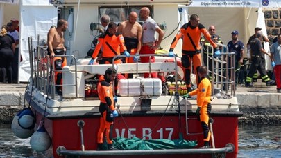 Zatonięcie jachtu na Sycylii. Śledczy zabrali głos