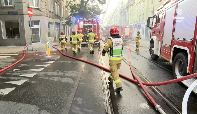 "Wydarzenia": Wybuch w poznańskiej kamienicy. Nie żyje dwóch strażaków