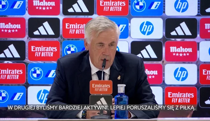 Carlo Ancelotti: Kylian Mbappe jest spektakularnym napastnikiem. WIDEO