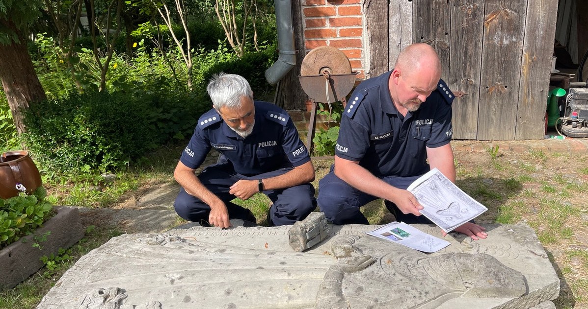  Wartościowy zabytek w rękach policji. Nie była ukrywana