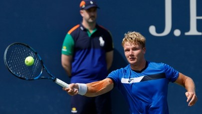 Kaśnikowski zadebiutował w US Open. Przegrał w 5 setach