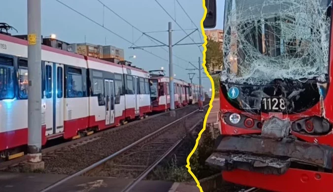 Potężne zderzenie tramwajów. Wielu rannych, służby w akcji