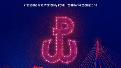 Spektakularny pokaz dronów upamiętni Powstanie Warszawskie