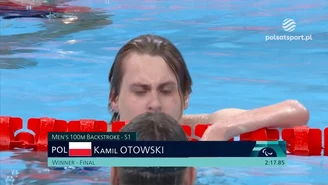 Kamil Otowski mistrzem paralimpijskim w pływaniu