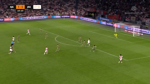 Ajax Amsterdam - Jagiellonia Białystok. Skrót meczu eliminacji Ligi Europy.

Pełne mecze Ligi Europy obejrzeć można w kanałach sportowych Polsatu.


