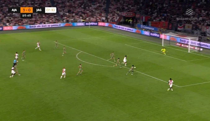 Ajax Amsterdam - Jagiellonia Białystok. Skrót meczu