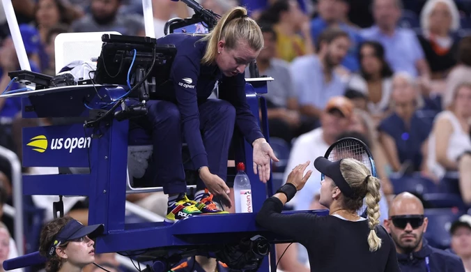 Skandal na US Open, Rosjanka ucierpiała. A potem zwrot akcji na jej niekorzyść, odpada