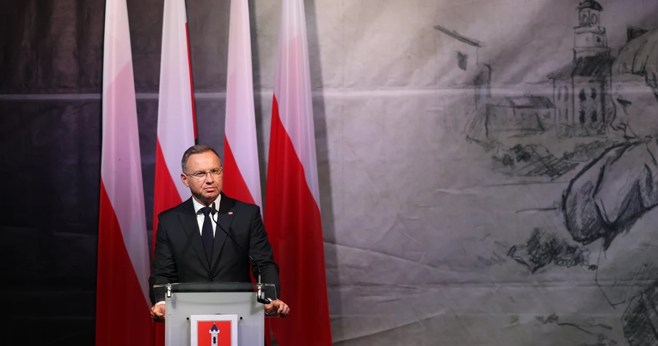 Wieluń. Prezydent Andrzej Duda w Wieluniu: Wybaczyliśmy choć pamiętamy