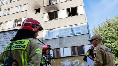 ​Spłonęło mieszkanie w bloku. Jedna osoba nie żyje