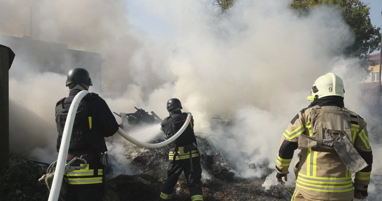 Wojna na Ukrainie. Masowy ostrzał Charkowa. Są ranni