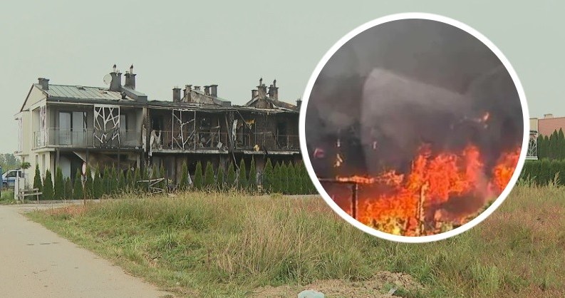 Potężny pożar osiedla w Rzeszowie. Przyczyna budzi wątpliwości