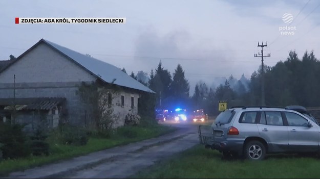 Pożar i potężne eksplozje w Ryczycy pod Siedlcami. W stodole przechowywane były materiały wybuchowe. Jedna osoba zginęła, a wszyscy mieszkańcy w promieniu pięciuset metrów zostali ewakuowani. Materiał dla "Wydarzeń" przygotowała Agnieszka Kuzyk.