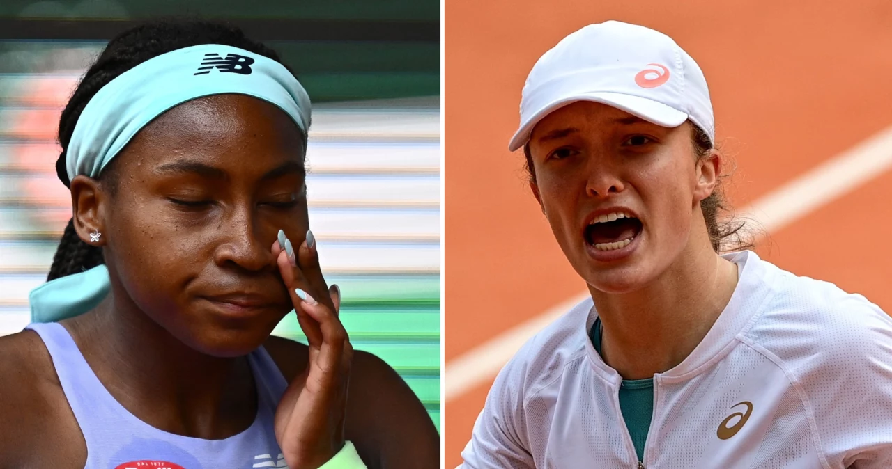 Coco Gauff i Iga Świątek