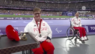 Lucyna Kornobys ze srebrem paralimpijskim! Ceremonia medalowa z udziałem Polki