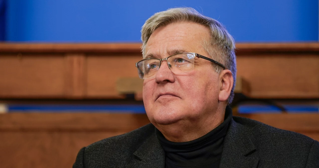 Bronisław Komorowski chce, by Polska zestrzeliwała rosyjskie rakiety jeszcze nad Ukrainą