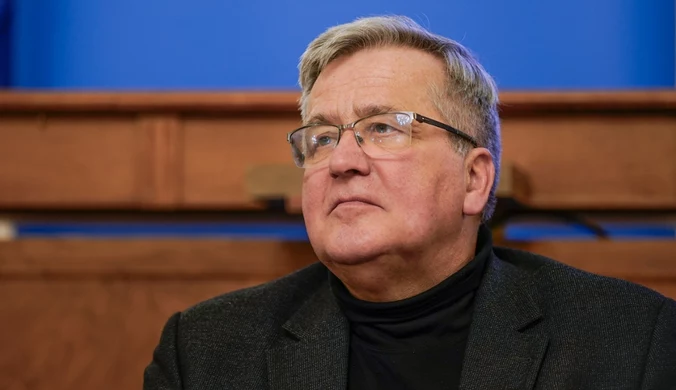 Komorowski chce polskiej reakcji. "To nie musi oznaczać udziału w wojnie"