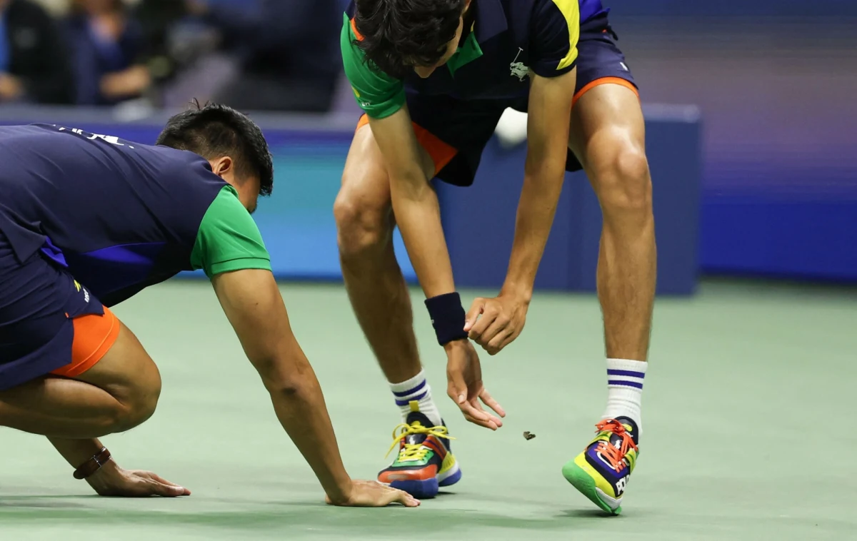 To nagranie podbija internet. Podczas ćwierćfinałowego meczu US Open na korcie pojawił się owad. Próbował go złapać chłopiec do podawania piłek. Jego heroiczna walka z insektem wzbudziła podziw wśród publiczności, która nagrodziła chłopca brawami.