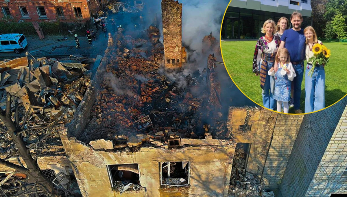 Yaryna, Darina i Emilia oraz ich mama zginęły dziś podczas ataku rakietowego na Lwów. Przeżył tylko ojciec - Jewgienij, głowa rodziny. 