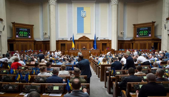 Emocje w ukraińskim parlamencie. Seria przegranych głosowań zrodziła pat