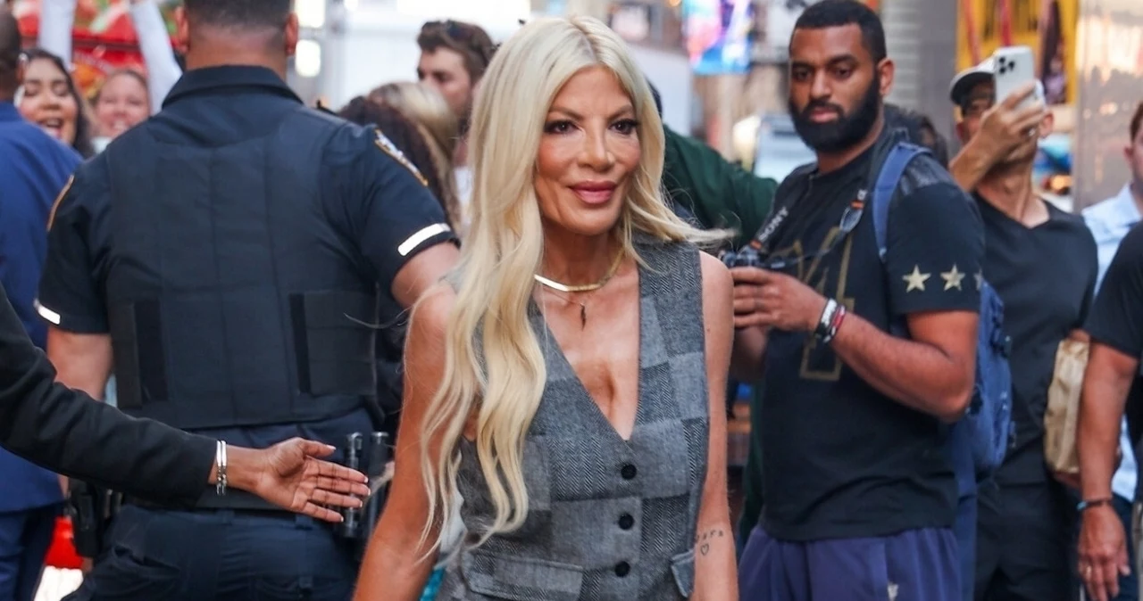  Tori Spelling wystąpi w Tańcu z gwiazdami. Pokazała pierwsze zdjęcia