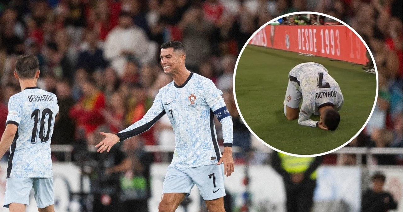 Kamień milowy i łzy Cristiano Ronaldo, słodko-gorzki wieczór obrońcy. Grali rywale Polaków