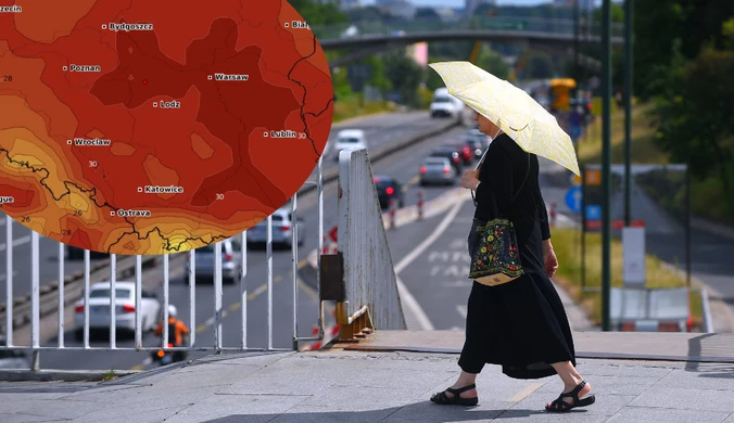 Sunie wyż znad Rosji, cała Polska w alertach. Upał oblepi kraj