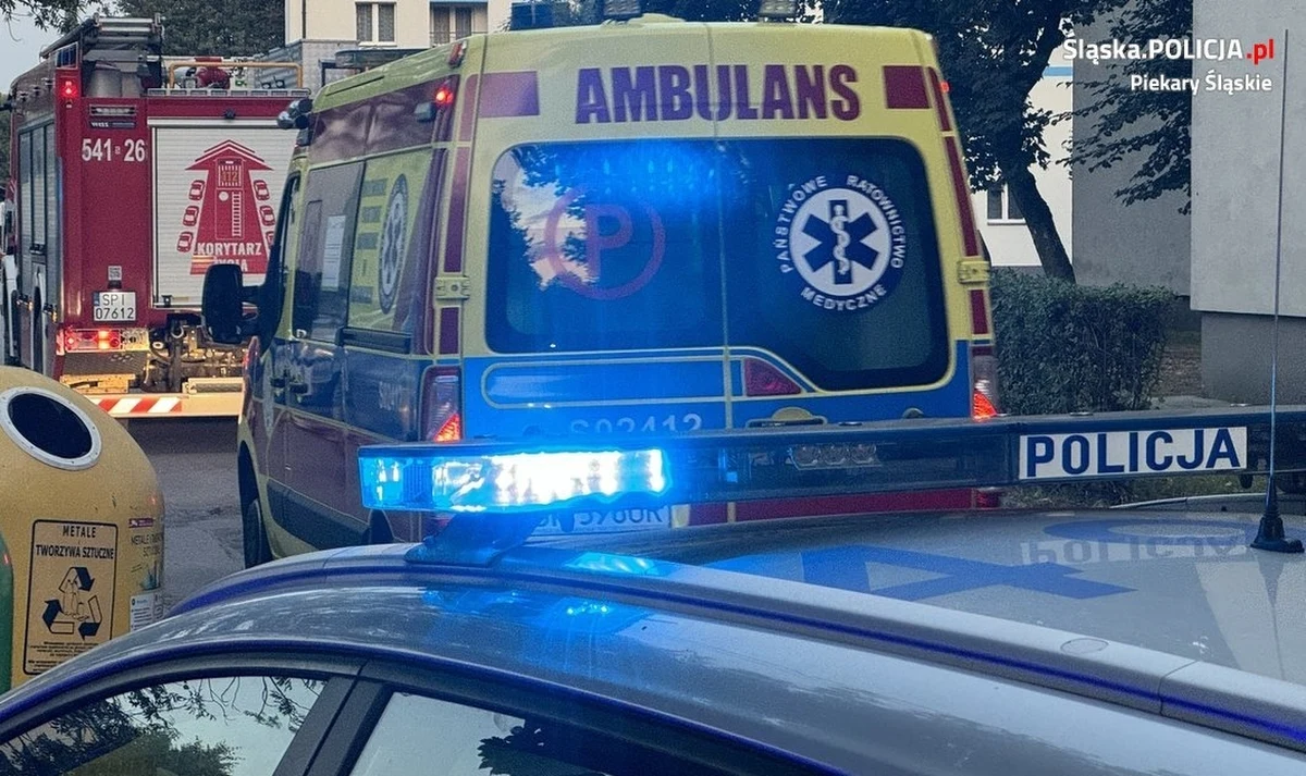 Ciała dwóch osób - kobiety i mężczyzny - znaleźli policjanci w jednym z mieszkań w Piekarach Śląskich. Funkcjonariusze wyjaśniają okoliczności śmierci małżeństwa.