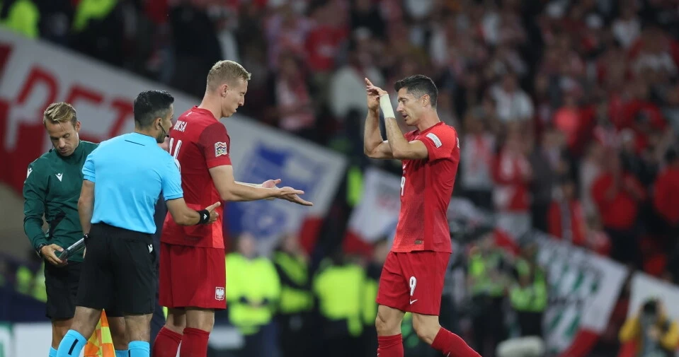 Adam Buksa i Robert Lewandowski