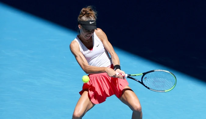 Pogrom w meczu Polki z turniejową "5" na WTA 500. Finisz po 61 minutach