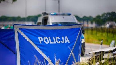 Tragedia na dk45. Ciągnik śmiertelnie potrącił mężczyznę