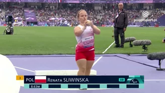 Pchnięcie na wagę srebra! Renata Śliwińska wicemistrzynią paralimpijską. WIDEO