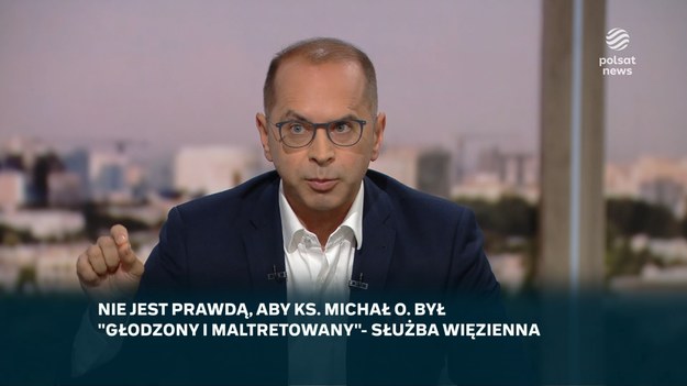 W "Śniadaniu Rymanowskiego" poruszono temat księdza Michała Olszewskiego, który od pół roku przebywa w areszcie tymczasowym. Politycy prawicy uważają, że ksiądz w areszcie jest m.in. głodzony.  

- Nie będzie żadnych świętych krów. Czy to ksiądz, czy nie, jeżeli uczestniczył w procederze nielegalnym, jeżeli uczestniczył w procederze wyprowadzania środków publicznych z Funduszu Sprawiedliwości, to będzie za to odpowiadał - powiedział na antenie Michał Szczerba odnośnie sprawy ks. Olszewskiego.  

