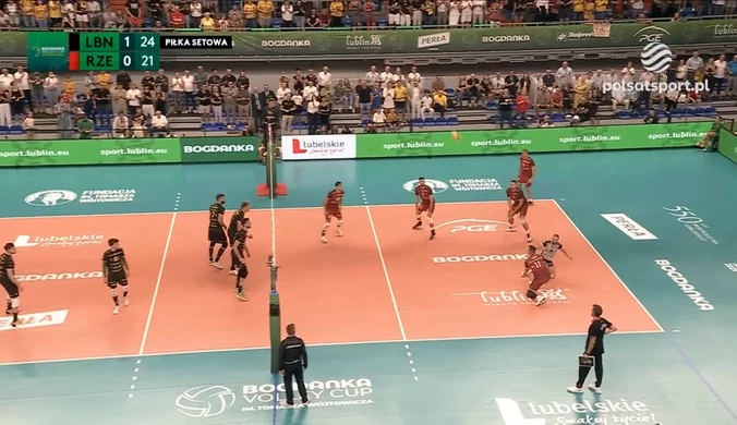 Bogdanka LUK Lublin – Asseco Resovia Rzeszów. Skrót meczu. WIDEO