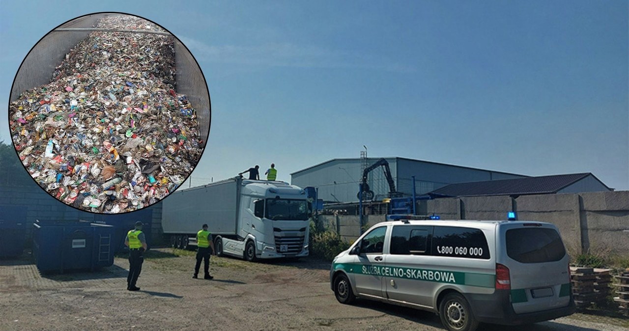  Zatrzymanie na autostradzie. Ciężarówka wiozła śmieci z Niemiec