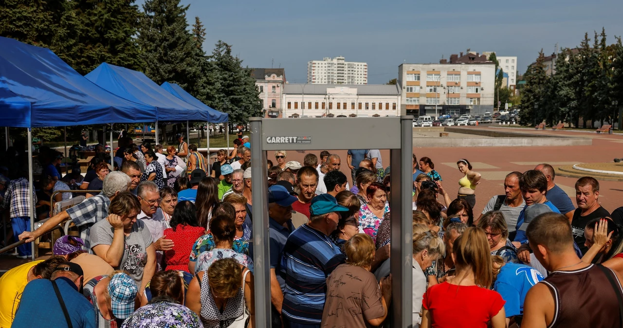 Osoby ewakuowane z Kurska nie otrzymały obiecanych pieniędzy