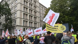 Protest górników w Warszawie. "Sytuacja jest co najmniej ekstremalna"