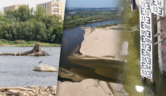 Wisła wysycha na naszych oczach. Padł "rekord", taki deszcz nie pomoże