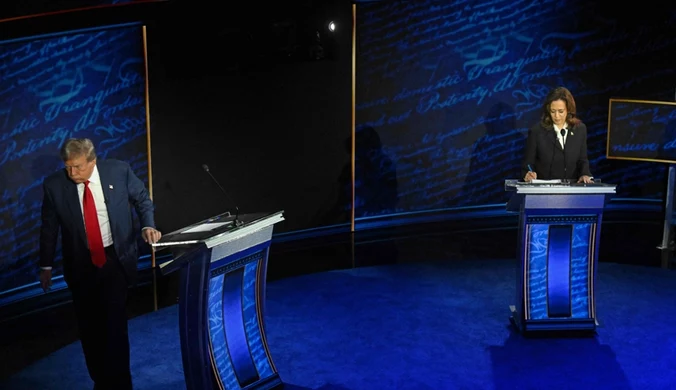 Wymowny gest Donalda Trumpa. Debata nie zakończyła się przyjaźnie