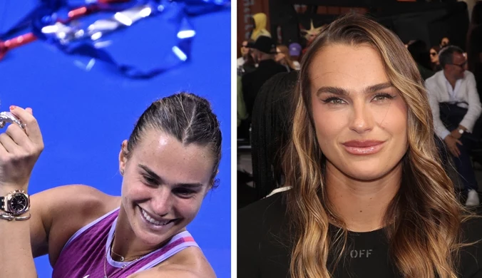 Aryna Sabalenka jak na wybiegu. Jej kreacja od razu przykuła wzrok