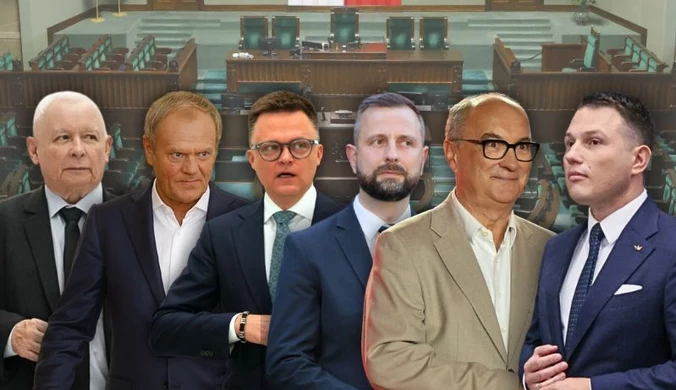 Przetasowania na podium sondażu. Najnowsze badanie poparcia dla partii