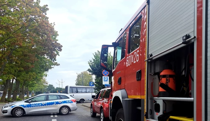 Wstrzymane pociągi i ewakuacja. Awaria gazociągu we Władysławowie