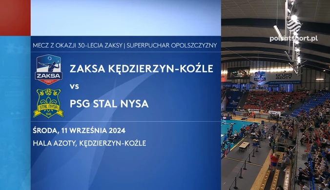 ZAKSA Kędzierzyn-Koźle - PSG Stal Nysa. Skrót meczu. WIDEO