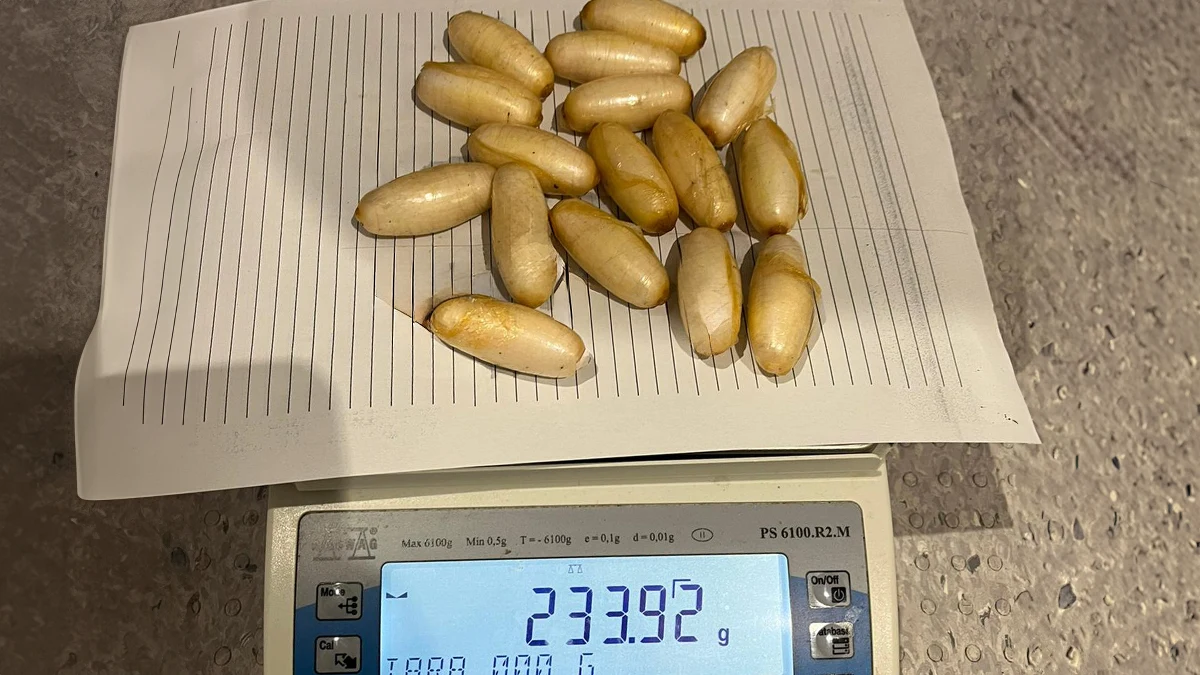 Mazowiecka Krajowa Administracja Skarbowa (KAS) udaremniła przemyt 1,25 kg kokainy na Lotnisku Chopina w Warszawie. Nigeryjczyk przemycał narkotyki w żołądku. Grozi mu do 20 lat więzienia. To trzeci w tym roku taki przypadek na warszawskim lotnisku. 