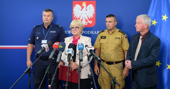 Na Podkarpaciu na razie nie ma zagrożenia powodziowego, ale śledzimy sytuację i jesteśmy przygotowani do pomocy - zapewniła w piątek wojewoda podkarpacki Teresa Kubas-Hul.