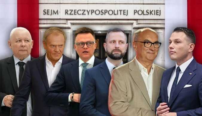 Zmiana na podium. Najnowszy sondaż poparcia dla partii politycznych