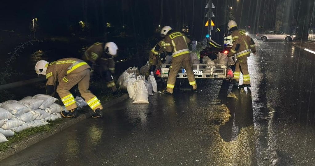  Ulewne deszcze uderzają w Dolny Śląsk. Rzeki przekroczyły stany alarmowe