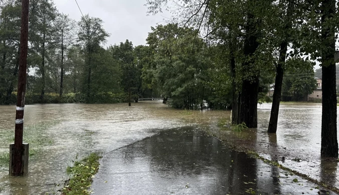 Alarm powodziowy w gminie na Śląsku. "Sytuacja co najmniej zła"