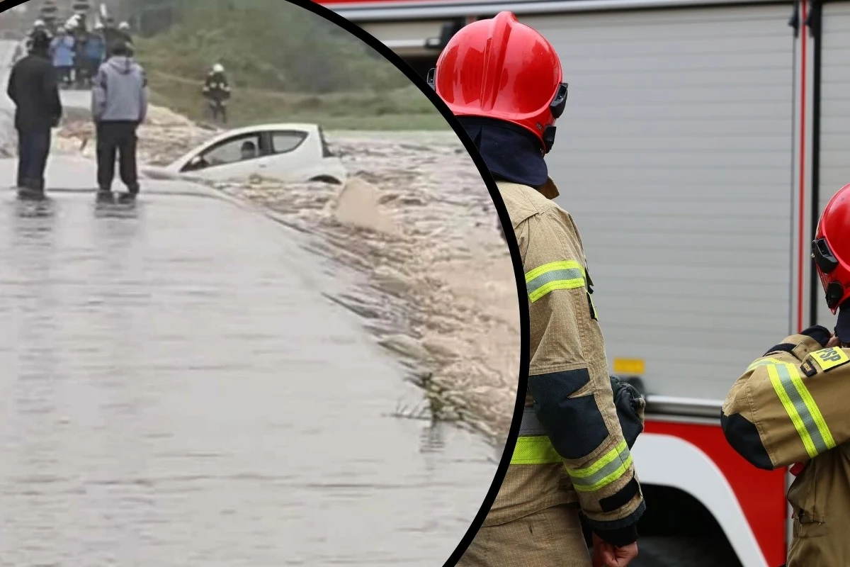 Dramat w Kałkowie w woj. opolskim. W aucie utknęła kobieta, woda odcięła jej możliwość ucieczki - podał portal remiza.pl. Wszystko na szczęście skończyło się dobrze.